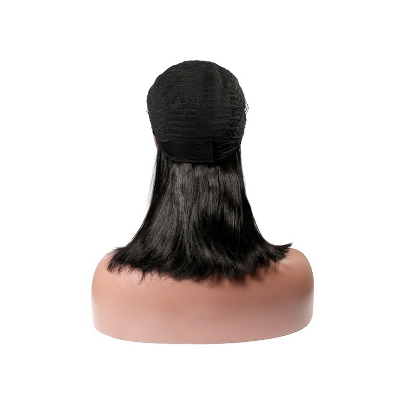 Headband Wig Human Hair Straight Wig - 图片 9